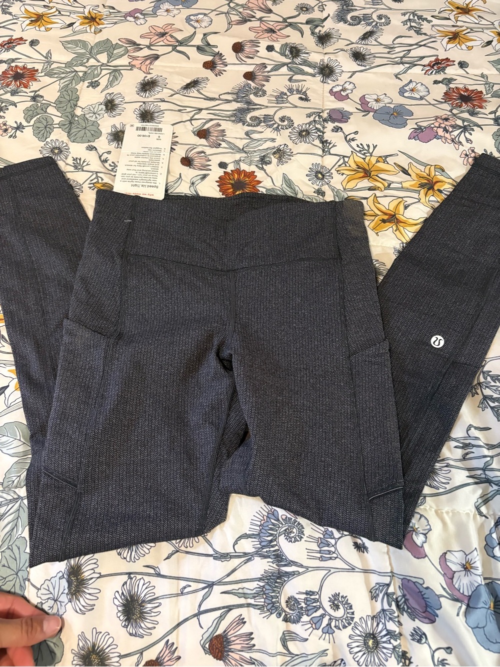 lululemon athletica Dark Charcoal Gray High-Rise Leggings